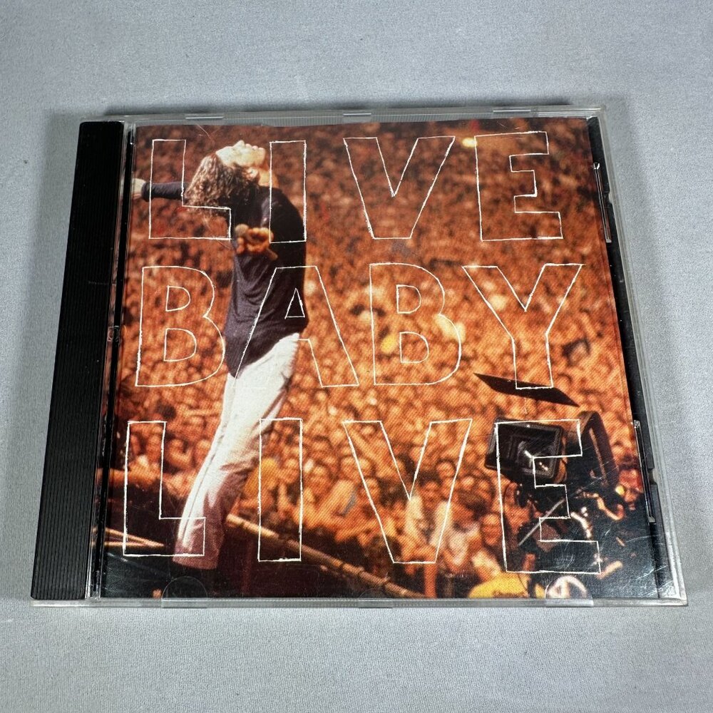 INXS Live Baby Live CD Album 1991 Atlantic Records Classic Rock Concert Recordin